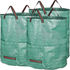 GardenMate 3-Pack 72 Gallons Reusable Garden Waste Bags (H30, D26 inches) - Yard Waste Bags