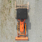 Universal Tractor Canopy | ROPS 1.5”-3” | Robust Steel | Easy Install (Black)