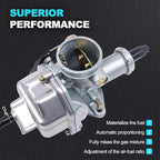 Carburetor Compatible with Honda XR100 1981-1984, XR100R 1985-2004, XR200 1980-1984, XR200R 1981-2002, CB125S 1973-1985 & 1990, CRF100F 2004-2013, XL100S 1979-1985, XL125S 1979-1985