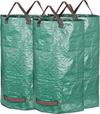 GardenMate 3-Pack 32 Gallons Reusable Garden Waste Bags (H30, D18 inches) - Yard Waste Bags