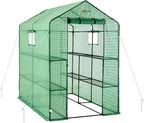 Machrus Ogrow Greenhouse Kit, Multiple Sizes - Green House, Small Greenhouses Outside, Kit Small Greenhouses Outdoors, Mini Greenhouse Outdoor.
